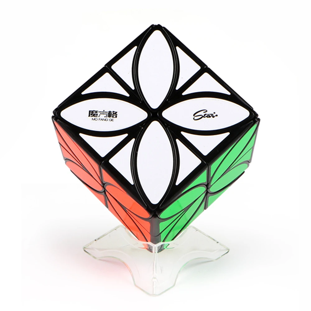 

Babelemi Enhanced Clover Magic Cube Plus Speed Puzzle Cubes Children Kids Educational Toys