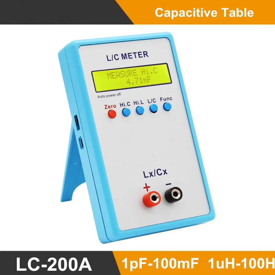 Портативный L/C метр LC200A|capacitance meter|capacitivecapacitance inductance meter |