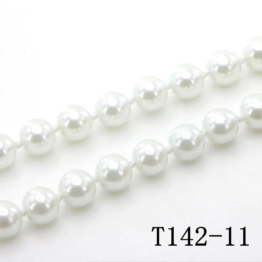 Natural pearl necklace, South China baroque pearl mother's gift jewelry necklace 925 silver pure gold necklace (61)