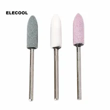 Elecool хвостовик 2,34 мм заостренный цилиндр шлифовальные аксессуары родного карбида кремния Carborundum полировка Шлифовальная головка колесо инструмент