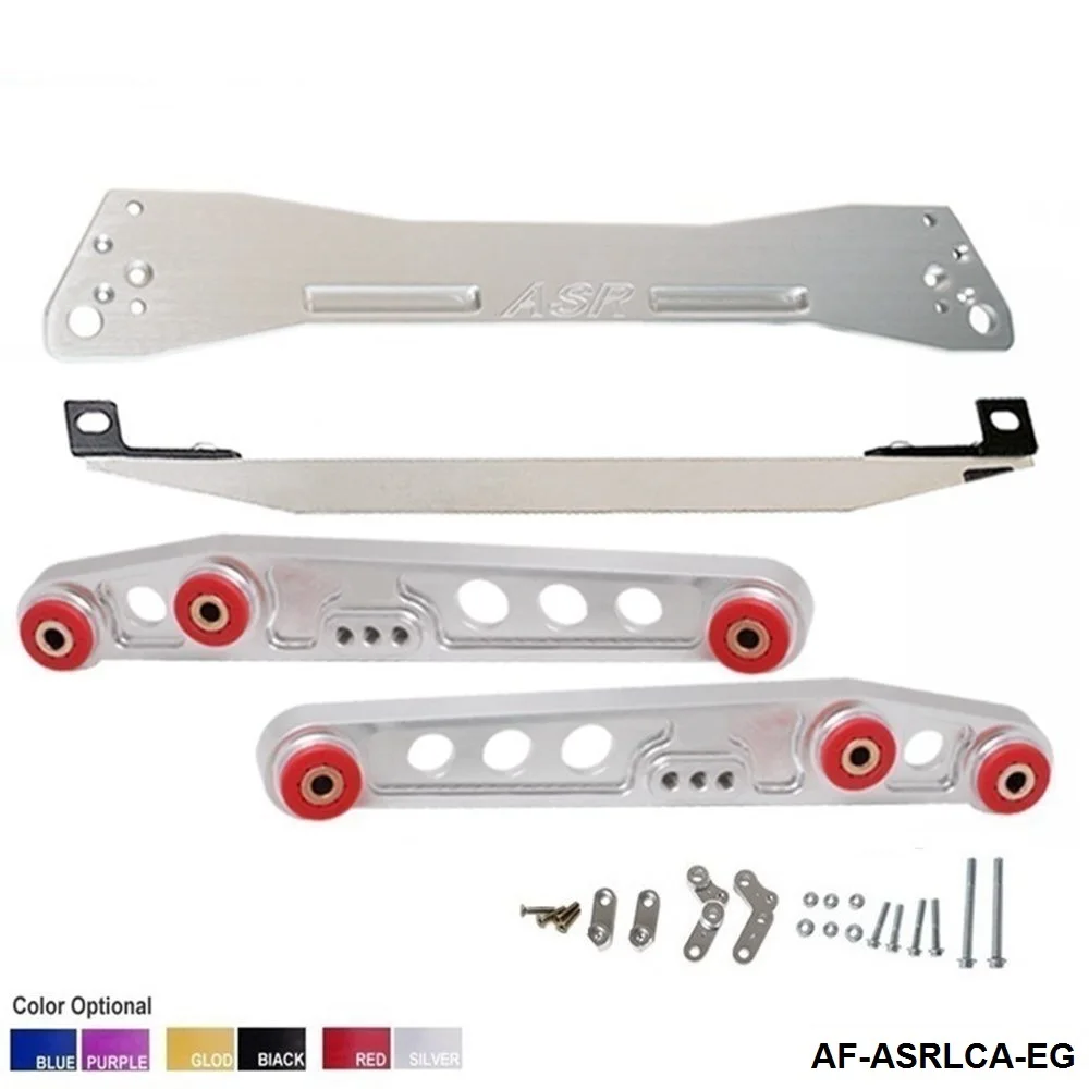 Red Rear Subframe Brace Lower Control Arm Kit For Acura Integra 1994-2001 DC2