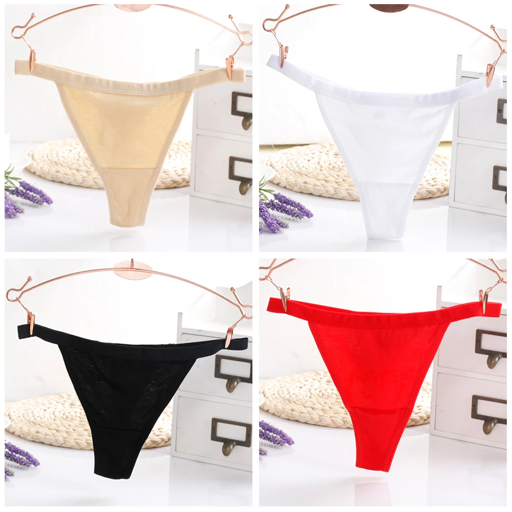 Трусики стринги женские с низкой посадкой х/б 1 шт.|string thong panties|thong pantiespanties cotton |