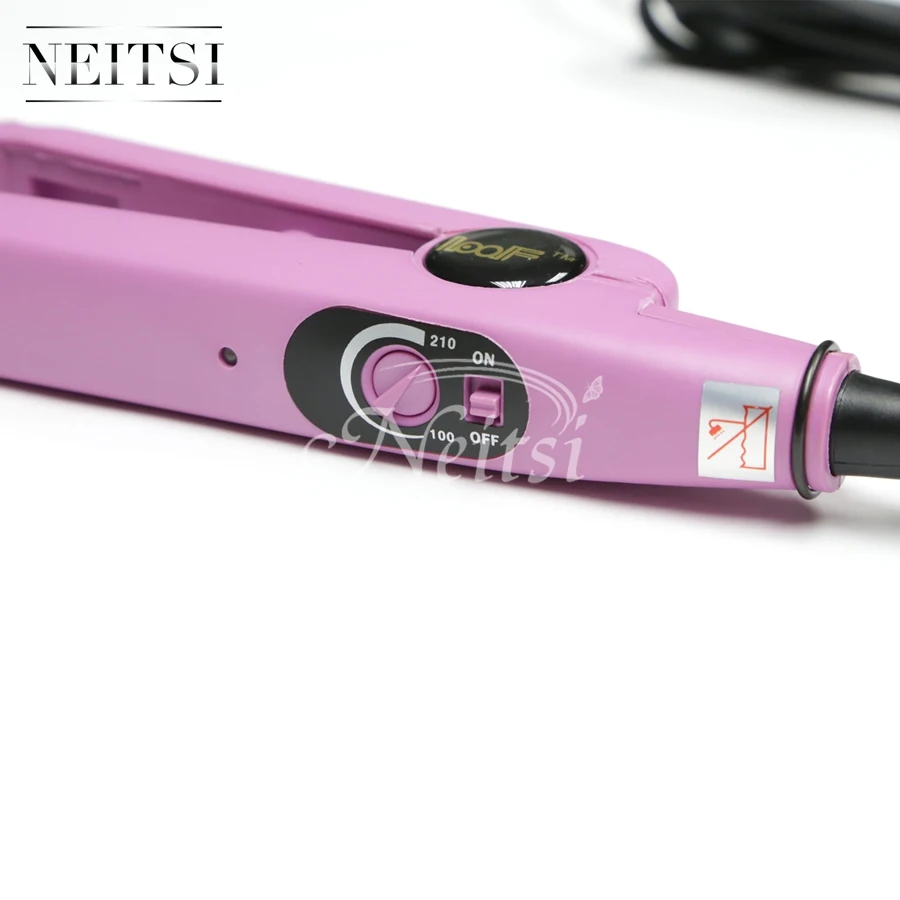 Neitsi 1 шт. профессиональный разъем для волос с US разъемом Fusion Heart Iron Инструменты для укладки волос последовательные наращивание волос