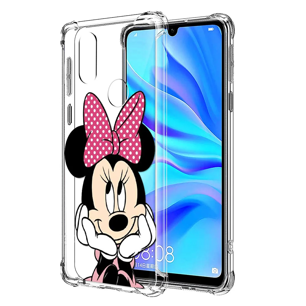 ТПУ подушка безопасности для Животные Coque для huawei P20 P30 Lite рro для Honor 8X 7A 8C 9 вид 20 20i 10i 10 Y9 Y5 Y6 Y7 Pro P Smart чехол - Цвет: minittou