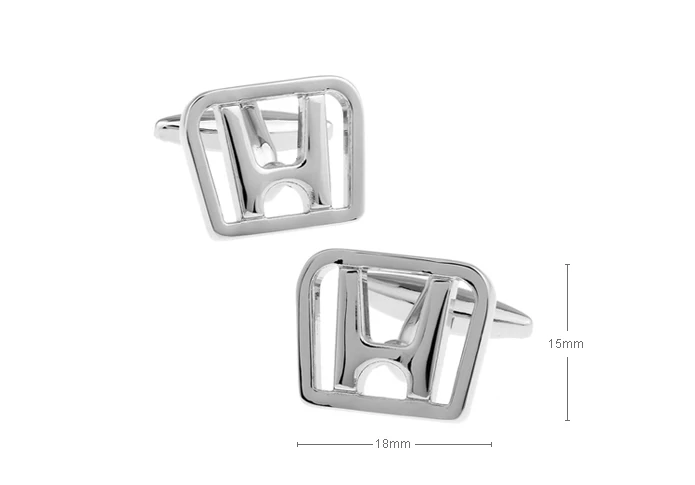 Запонки с логотипом Honda, мужские запонки, ювелирные изделия - Окраска металла: SX110040