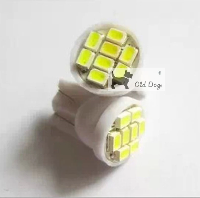 50 шт. T10 8 smd 1206 8 светодио дный s 8SMD салона светодио дный Light 194 168 192 W5W 3020 Авто Клин Освещение DC 12 В автомобиль-стайлинг