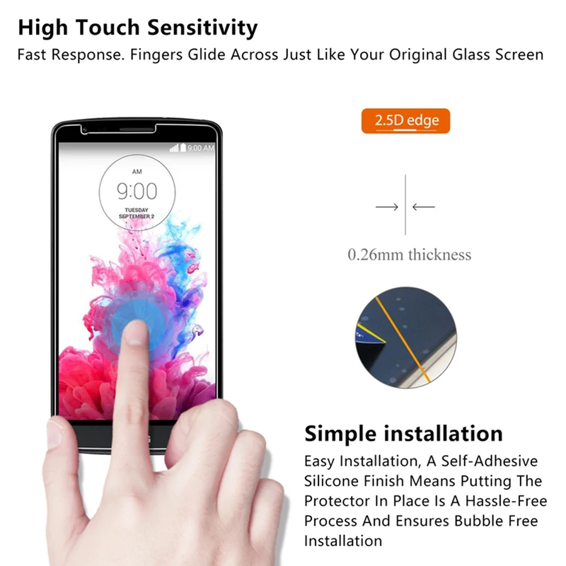 9H Защита экрана для LG G3 Stylus G3S G2 мини-закаленное стекло для LG G4 Mini G4C G4S G4 Stylus Защитное стекло для телефона пленка