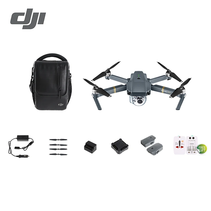 Дрон DJI Mavic pro fly more combo с камерой 4K видео 1080p rc Вертолет в