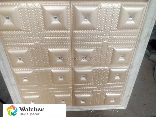 2018 new building material Waterproof PVC 3d Ceiling Decorative 3d
