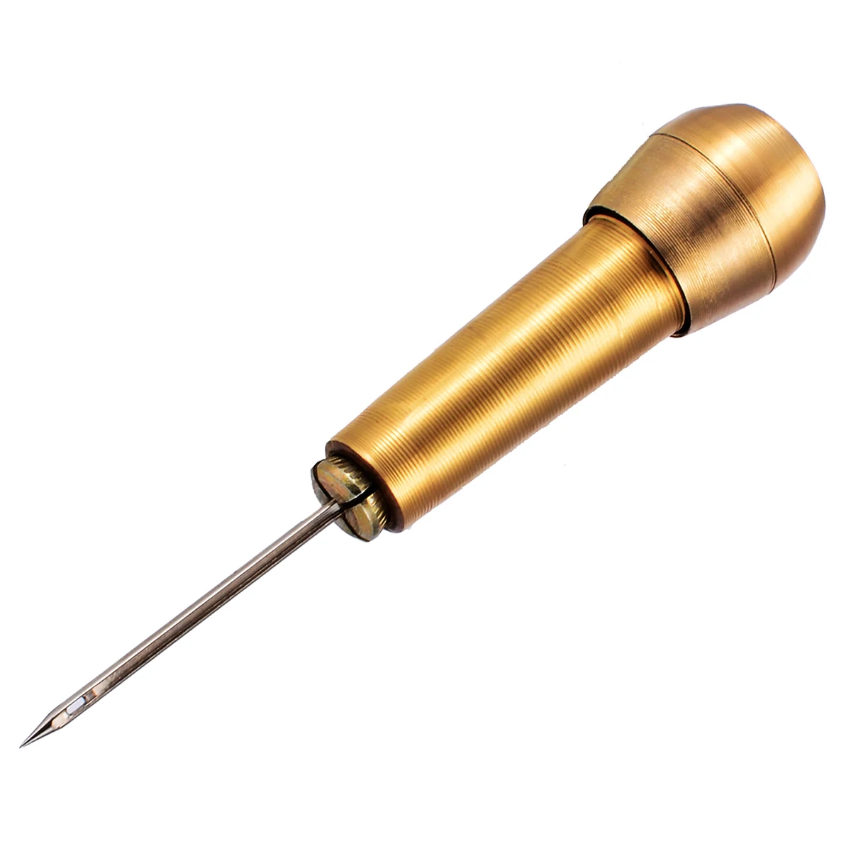 1 Set Canvas Leather Tent Shoes Sewing Awl Taper Repairing Tool Sets Hand Stitching Leathercraft Needle Kit