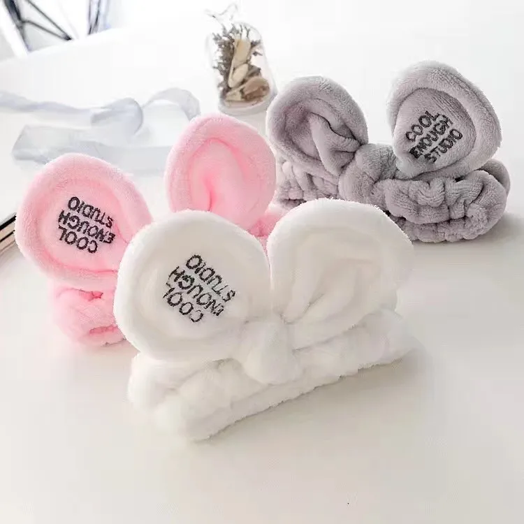 

Pet dog hood collar cute rabbit ears knotted embroidery headband Accessories