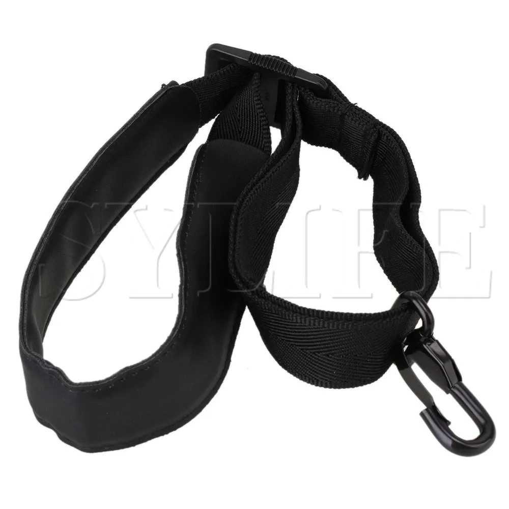 Саксофон нейлоновый плечевой ремень с плюшевой подкладкой застежка Крюк жгут ремень черный