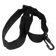 Саксофон нейлоновый плечевой ремень с плюшевой подкладкой застежка Крюк жгут ремень черный