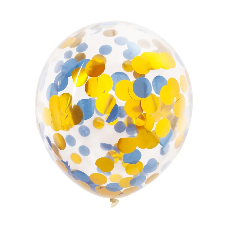 10 шт. 12 дюймов золотые красные конфетти шары из латекса с днем рождения воздушные шары Свадебные шарики круглые шары Аксессуары декор