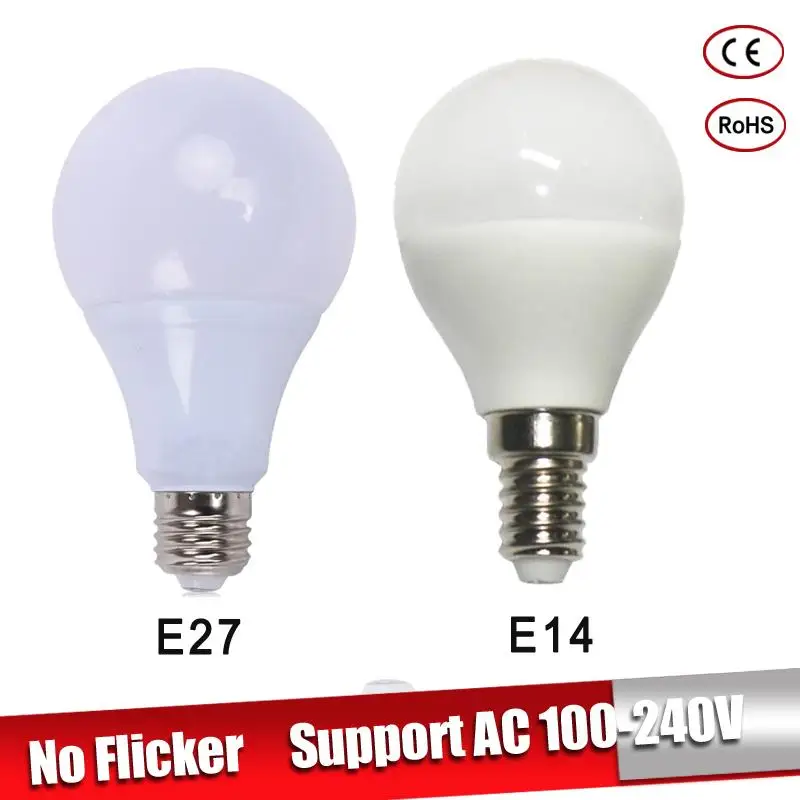 Bombillas LED E27 E14 lampa led 220 v 110 v 3 w 5 w 7 w Para el hogar 9 w 12 w 15 w ampolla led maison para la lámpara de araña cálido frío blanco Bombillas LED E27 E14 lampa led 220 v 110 v 3 w 5 w 7 w Para el hogar 9 w 12 w 15 w ampolla led maison para la lámpara de araña cálido frío blanco