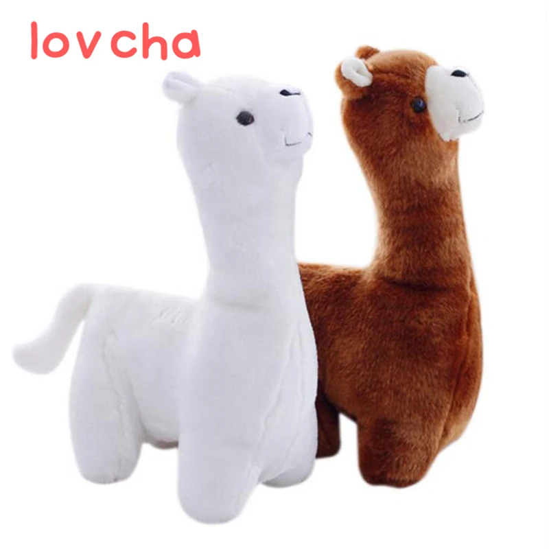 Lovcha 12'inch Rainbow Alpaca Vicugna Plush Toys Kawaii Alpacasso