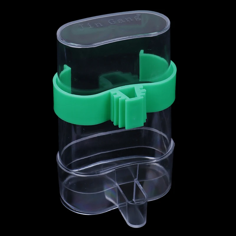 

200MlL Pet Bird Feeder Drinker Food Waterer Bowl For Aviary Budgie Cockatiel Lovebird Bird Feeder Farming Equipment 13.4*7.5cm