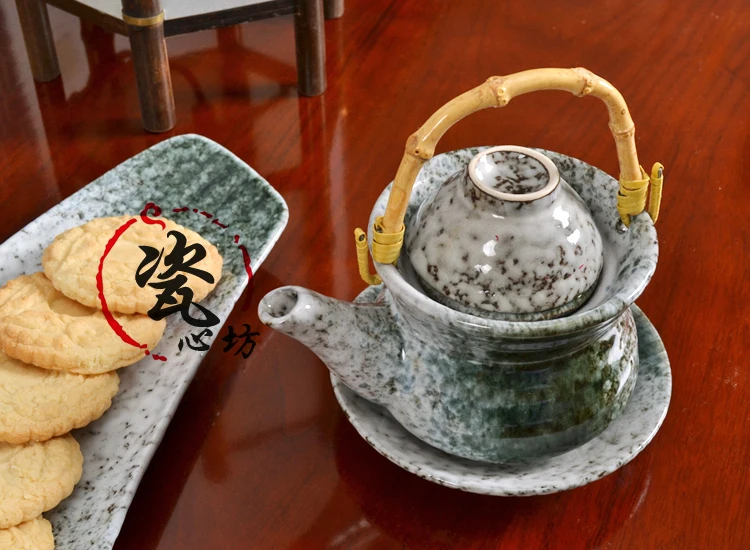 Чайник/свежий суп/один чай/японский/морепродукты суп горшок/пузырьковый чай/керамический чайный сервиз