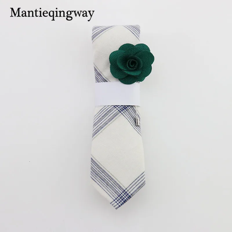 Mantieqingway 6 см модные галстуки, тонкие галстуки, черные узкие галстуки, хлопковые галстуки для мужчин, свадебные деловые полосатые и клетчатые галстуки-бабочки