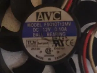 Хорошее качество AVC 5010 12V 0.1A F5010T12MV охлаждающий вентилятор | Компьютеры и офис