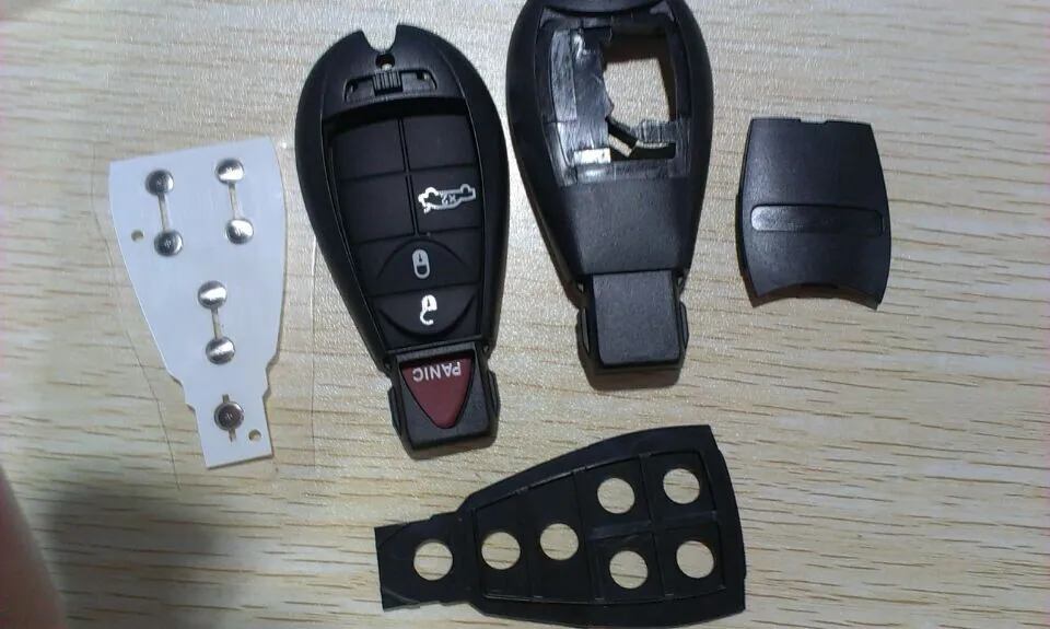 3+1 Button Smart Remote Key Shell For Chrysler (1)