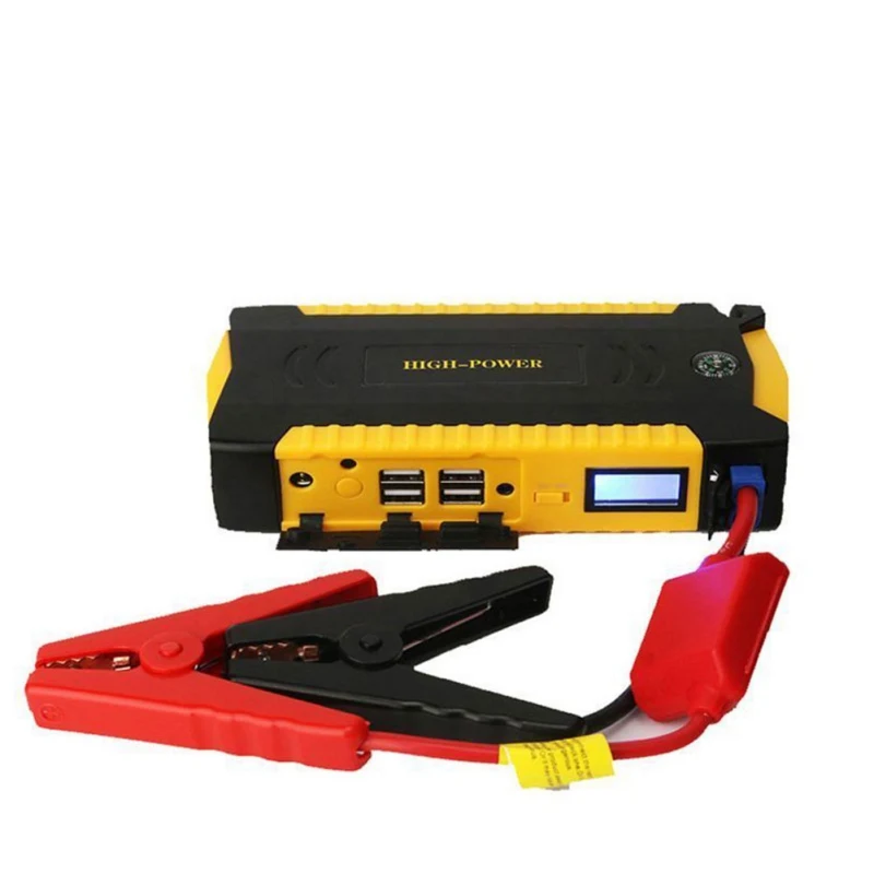 

T-19B Car Jump Starter Power Bank 600A Portable Car Battery Booster Charger 12V Starting Device Petrol Diesel Car Starter