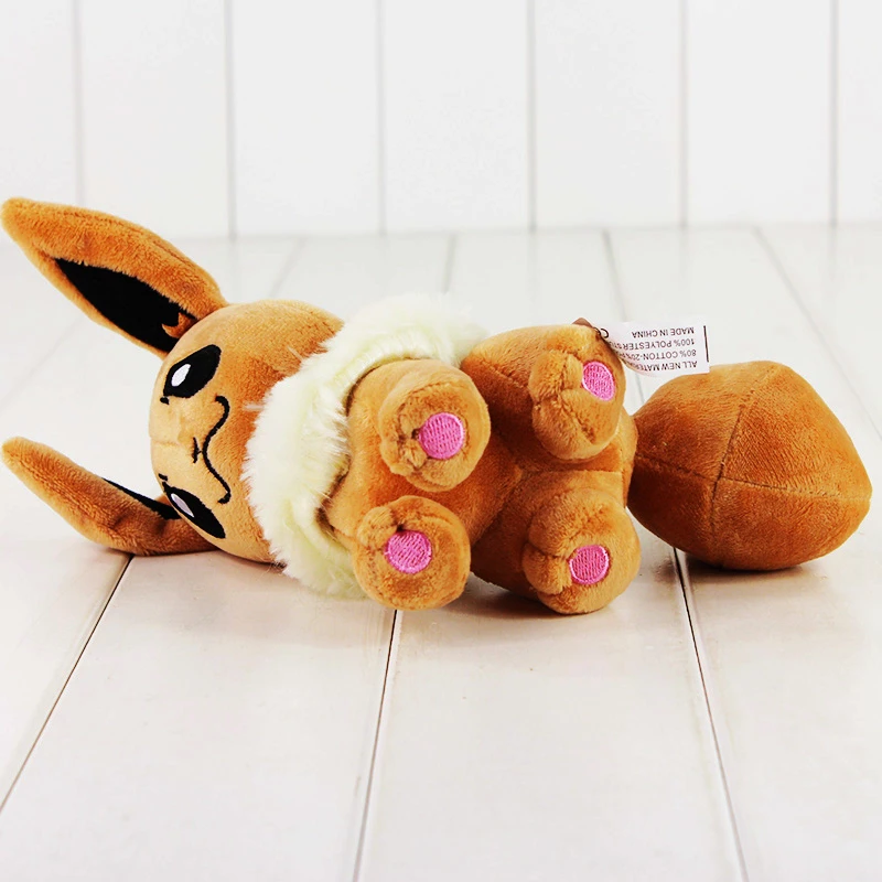 10 шт./лот 20 см Eevee плюшевая игрушка аниме Brinquedos милая мягкая кукла для детей|doll