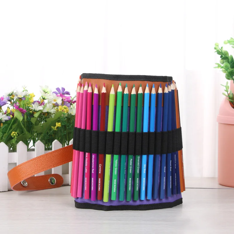 

36 Colors Wood Colored Pencils Set Kid Graffiti Stationery Artist Painting Oil Color Pencil For School Drawing Sketch Art Brush