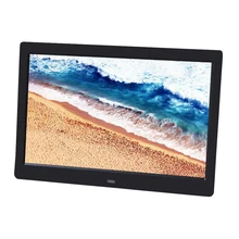 10," HD Цифровая фоторамка картина мульт-медиаплеер MP3 MP4 будильник для подарка