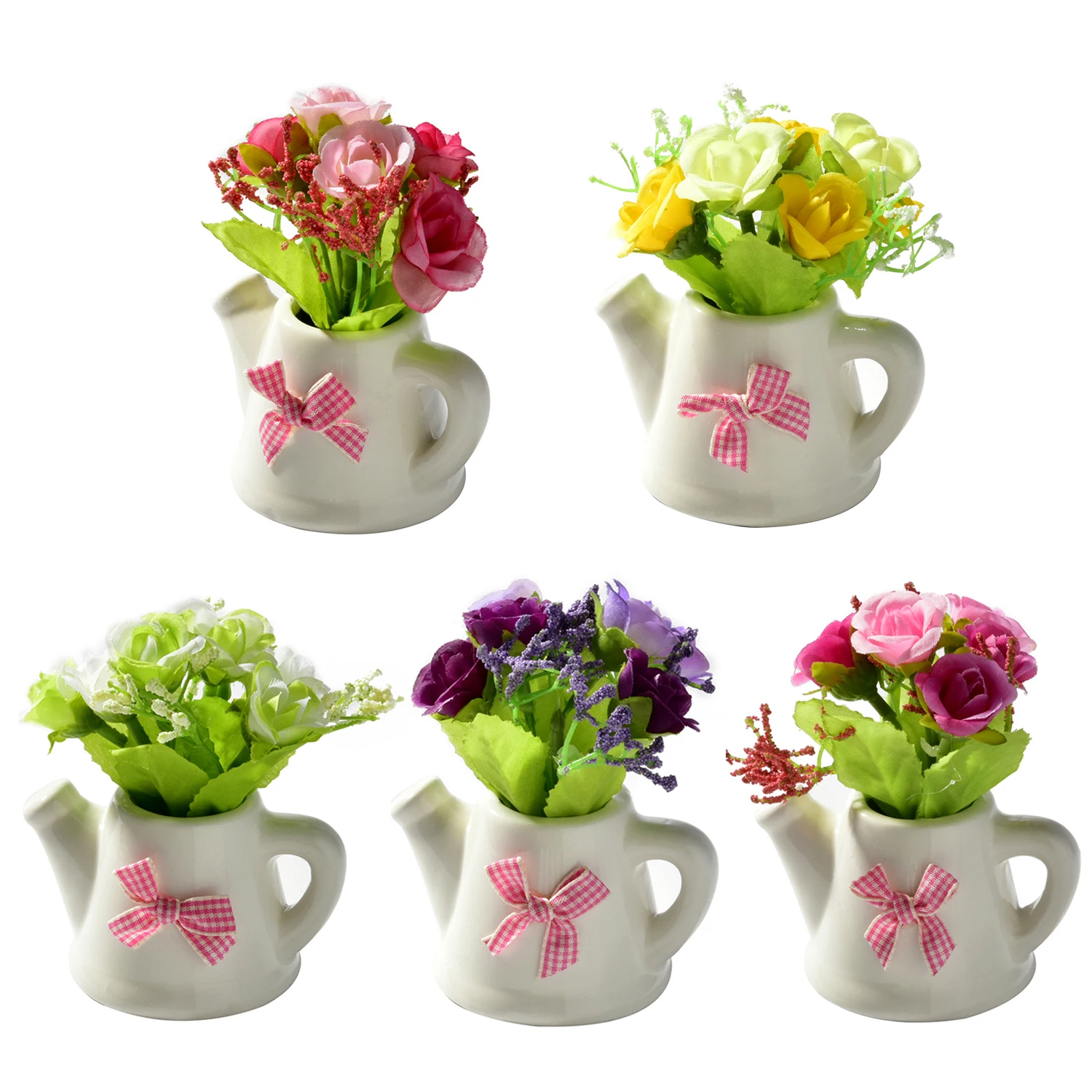 Artificial rose flowers fake flower for wedding Garden farmhouse flores