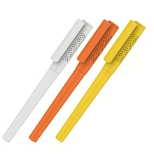 200 шт/Партия Красочные гелевые ручки с защелкой пластиковая рекламная ручка на заказ ручка с логотипом