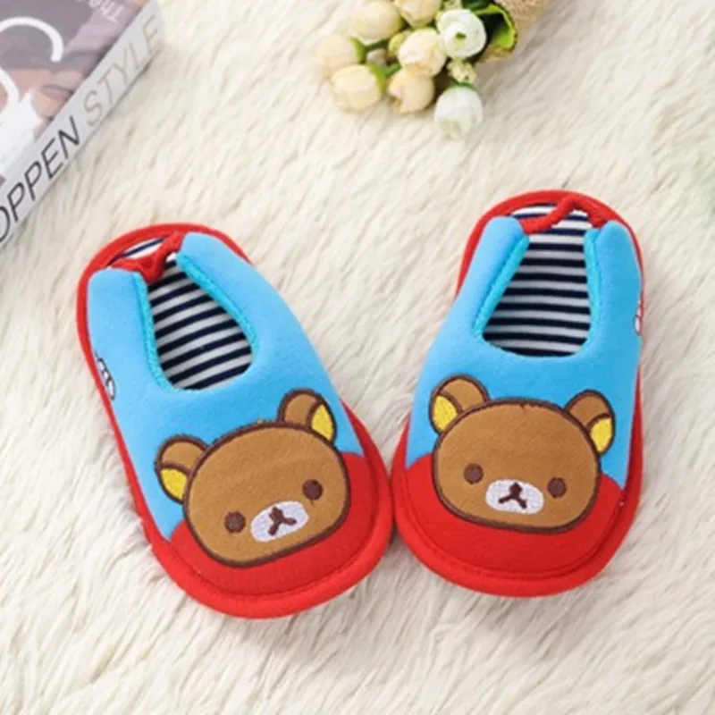 2018 Children'S Cotton Shoes Kids Home Slippers Boys And Girls Baby