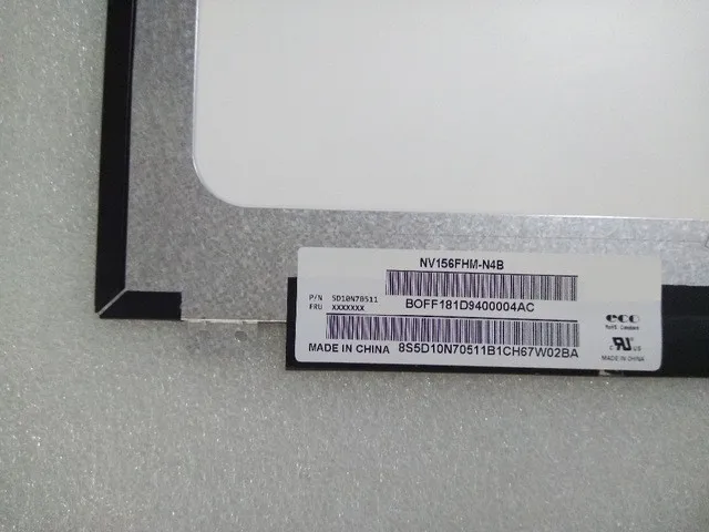 Матовый светодиодный экран BOE для ноутбука 144 Гц 72% NTSC FHD 1920X1080 15 6 дюйма ЖК