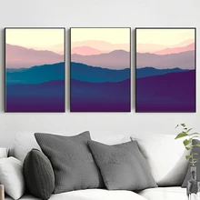 NOOG Poetic Distant Mountain Modern Landscape Canvas Painting Art Print Poster Picture Paintings Wall Decor NOOG Poetic Distant Mountain Modern Landscape Canvas Painting Art Print Poster Picture Paintings Wall Decor