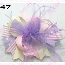 Новинка года, 20 шт., модные изысканные банты для волос для девочек, популярные модные банты для волос