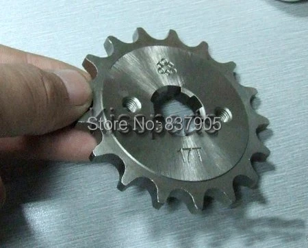

Motorcycle Front Sprocket 15/16/17 Teeth 428Chain Sprockets For HONDA CBF125 CB125 CBR125 CBZ125 XR125 XLR125 Senda125 For Kymco