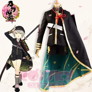 

Hot Game Anime The Sword Dance Touken Ranbu Hotarumaru Party cosplay Costume Any Size NEW