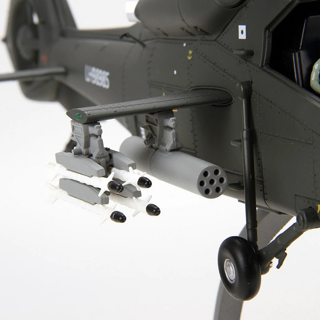 1/48 Diecast Alloy Airplane Model Z-19E Yuan Dedicated Attack Helicopter