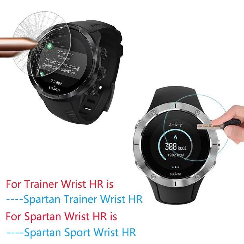 Tempered Glass Screen Protector Film Cover For Suunto 9 Baro/3 