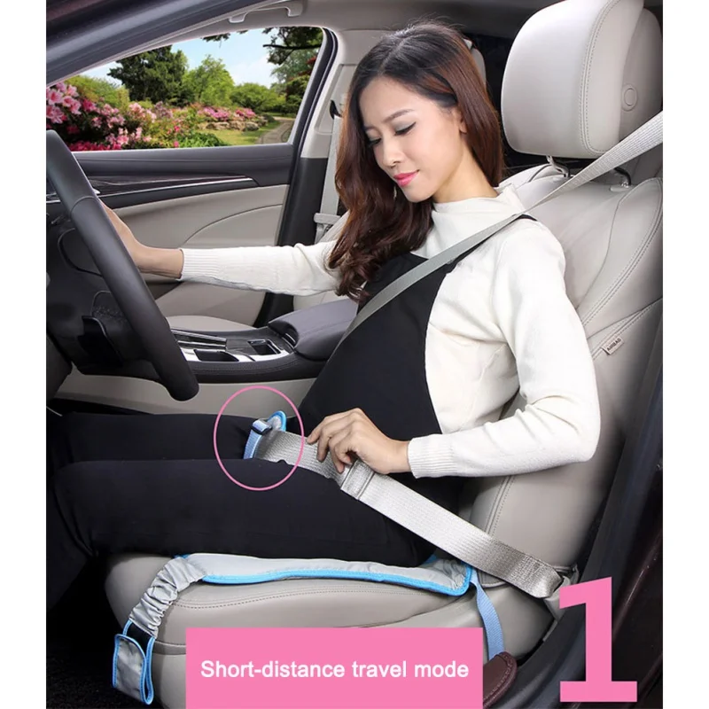 Автомобильная противоскользящая поддерживающая поясная подушка безопасности специально для беременных женщин защищает плод подтяжки Желудка Пояс для авто