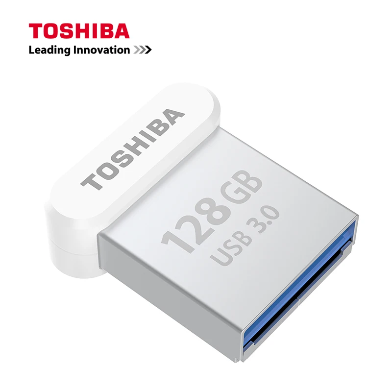 TOSHIBA USB флеш-накопитель 32 Гб 64 Гб 128 USB3.0 флэш-накопитель металлический флеш-накопитель Mini палец памяти usb-флешки 120 МБ/с. памяти Di