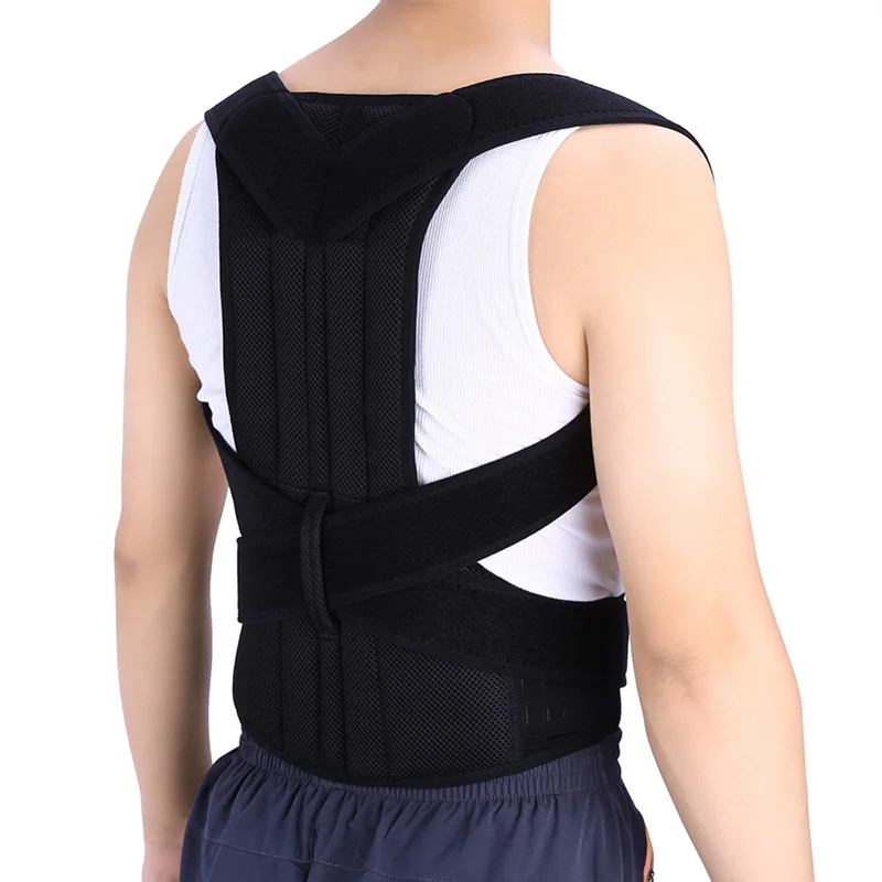 

Posture Corrector Adjustable Back Shoulder Support Correction Brace Belt Band for Men Women WS99