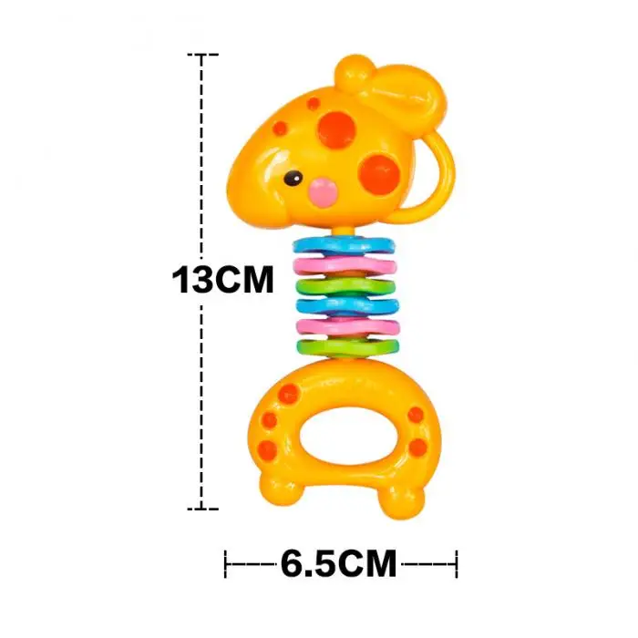 Безопасные детские погремушки, прорезыватель, игрушка ГУТТА, молярные брусья, колокольчики, Силиконовые Прорезыватели для зубов, игрушки FJ88