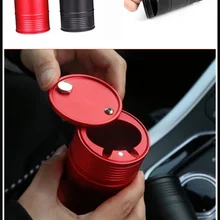 Автозапчасти из алюминиевого сплава пепельница для путешествий и дома, офиса, переноска для Volkswagen VW polo passat b5 b6 CC Гольф jetta mk6 passat tiguan гол