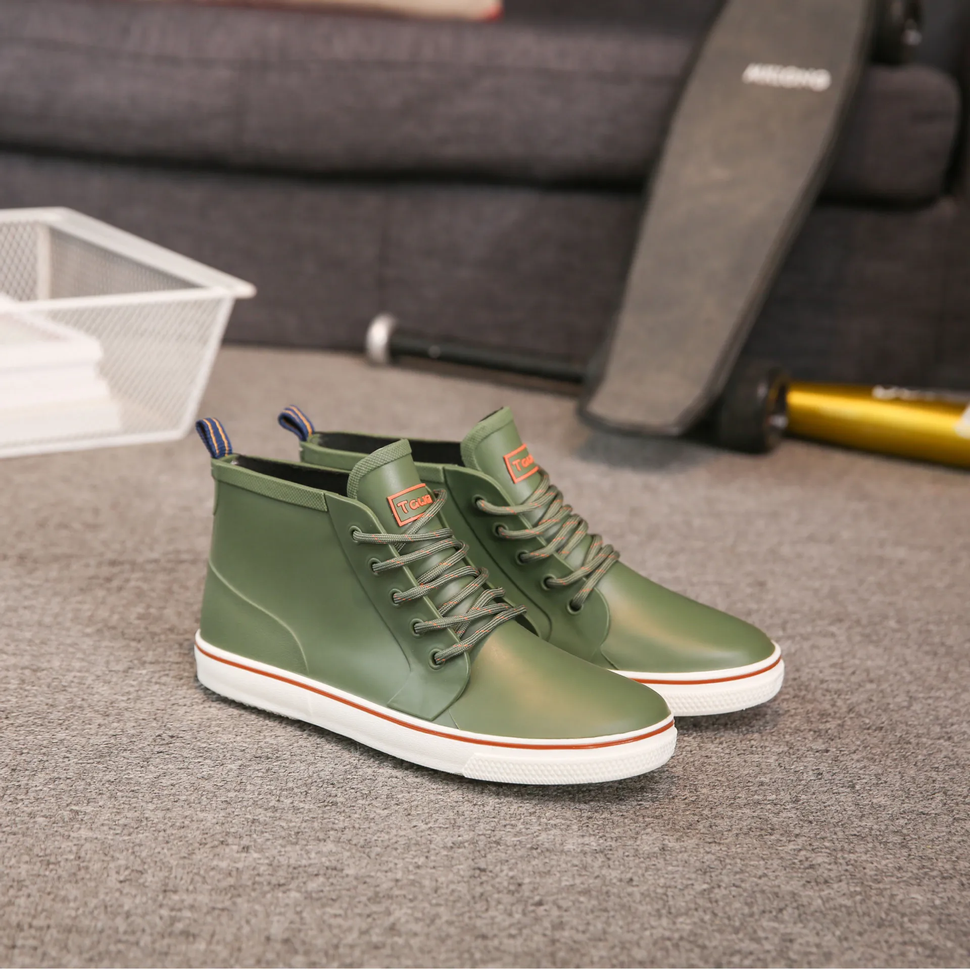 Купить мужская обувь, модные резиновые сапоги, нескользящая обувь ...