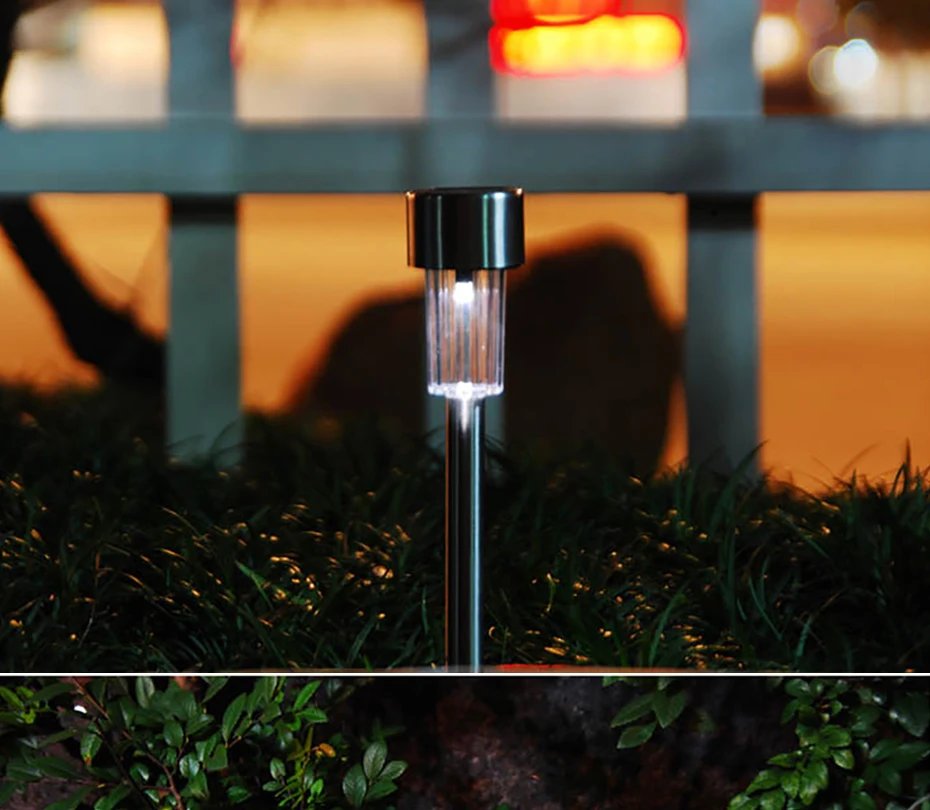 Lâmpada do Gramado Sistema de Energia Luminaria para a Decoração do Jardim Luz ao ar Solar Livre Alimentado Caminho Luzes Iluminação Rua 10 Pçs Led 18 solar alimentado caminho luzes iluminação rua luminaria para a decoração do jardim