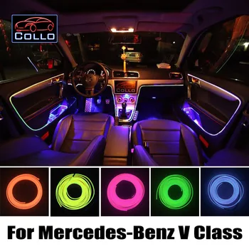 

9M A Set EL Wire / For Mercedes For Benz V-Class W639 Vito / Valente / Viano / Marco Polo / Metris / Romantic Atmosphere Lamp