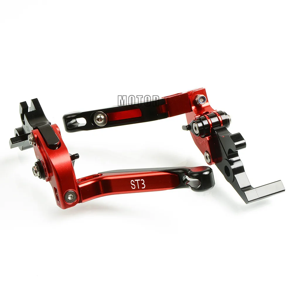 CNC рычаги Тормозной сцепления мотоцикла для DUCATI ST 3 S ST3 ST3S 2003 2007 Регулируемый