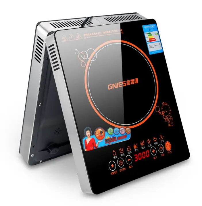 Household Induction Cooker Cooktop 3000W Household Electric Cooking Stove Intelligent Electromagnetic Cooking Machine