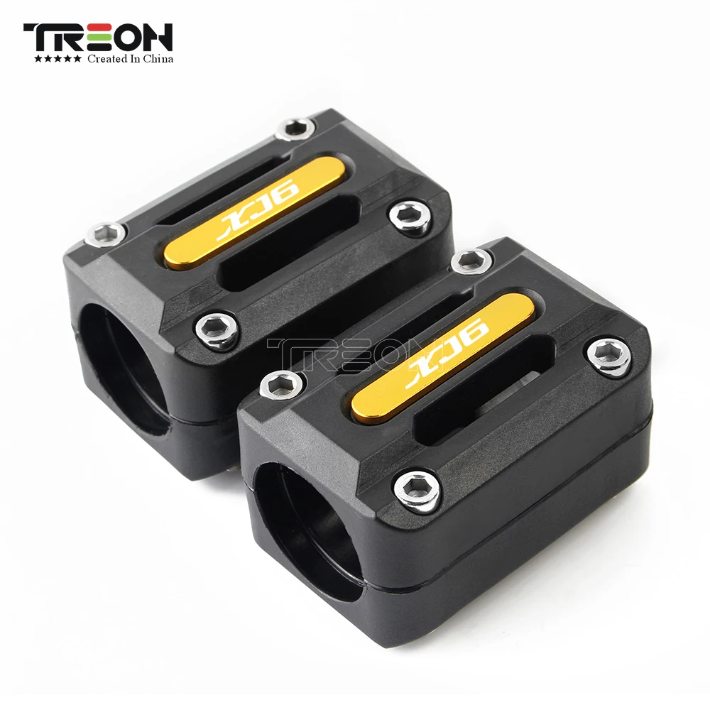 

Universal Motorcycle Mouldings For YAMAHA XJ6 All Years Engine Block Protection CNC Aluminum Guard Bumper Crash Bar Accessories